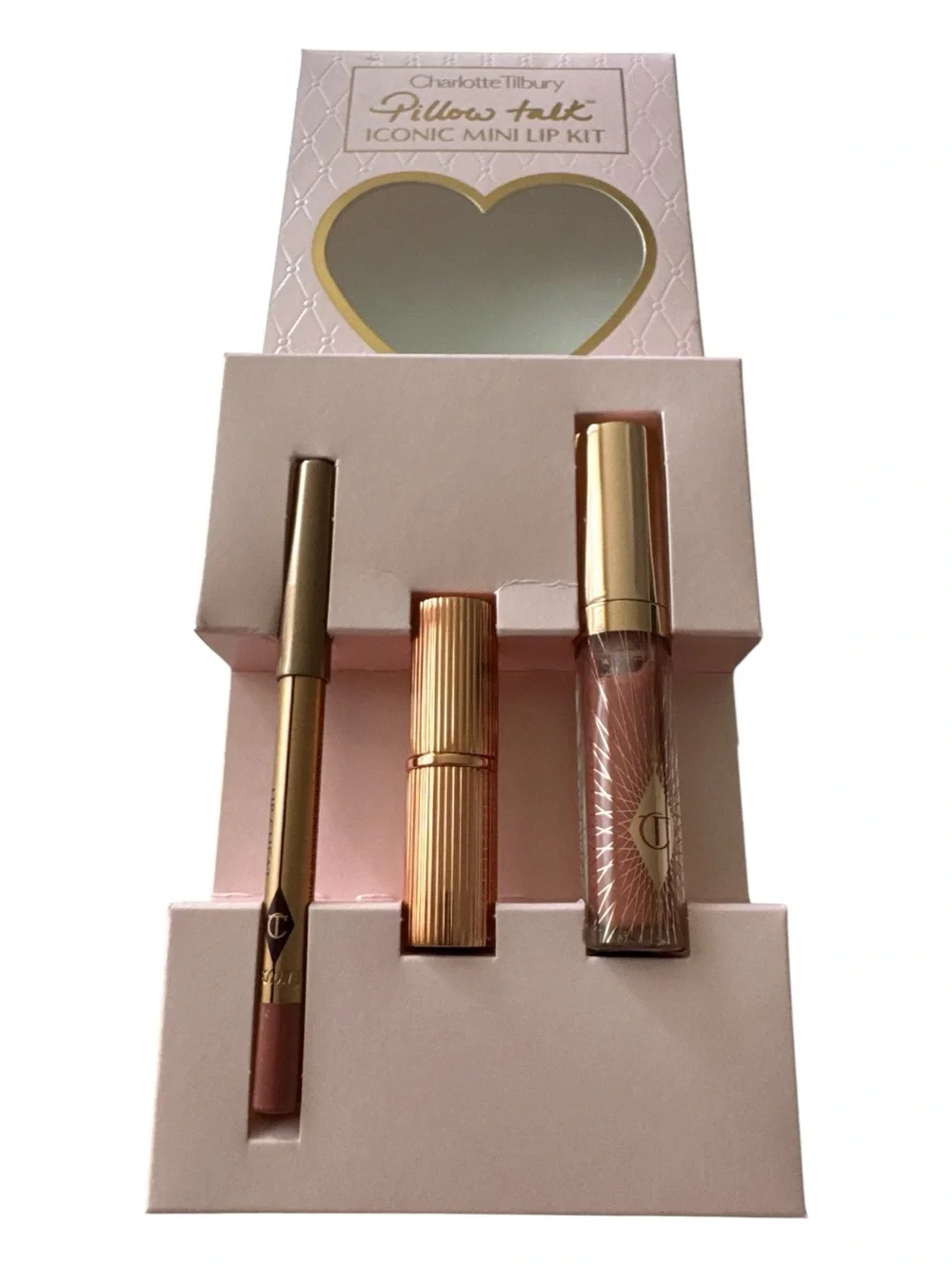 Charlotte Tilbury Pillow Talk Limited Edition Iconic Mini Lip Kit NIB